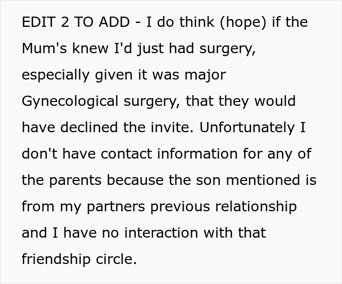 Woman Forced Out Of Her Home After Partner's Last-Minute Sleepover Plans Wreck Surgery Recovery Woman Forced Out Of Her Home After Partner's Last-Minute Sleepover Plans Wreck Surgery Recovery