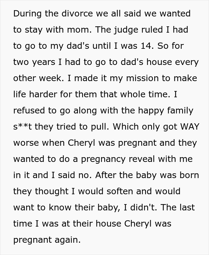 Teen Finally Explodes At Dad’s Mistress Turned Wife For Forcing Him To Join Her “Happy” Family Teen Finally Explodes At Dad’s Mistress Turned Wife For Forcing Him To Join Her “Happy” Family