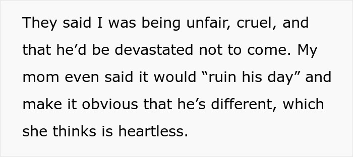 “AITA For Not Wanting My Disabled Cousin At My Wedding?” “AITA For Not Wanting My Disabled Cousin At My Wedding?”