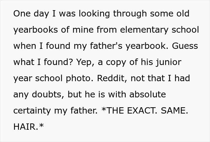 Man’s Anger About Son’s Hair Stops After Discovering His Own High School Photo With Similar Style Man’s Anger About Son’s Hair Stops After Discovering His Own High School Photo With Similar Style