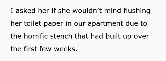 Woman Discovers Roommate’s “Gross” Habit, Gets Accused Of Disrespecting Her Culture Woman Discovers Roommate’s “Gross” Habit, Gets Accused Of Disrespecting Her Culture