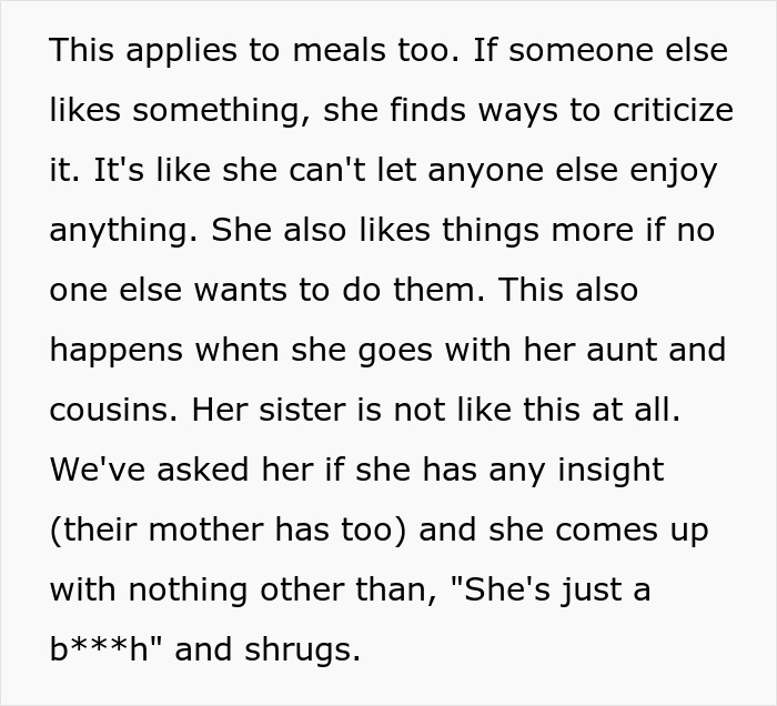 16YO’s Grumpy Reactions To Family Activities Backfire As She Gets Excluded From A Disney World Trip 16YO’s Grumpy Reactions To Family Activities Backfire As She Gets Excluded From A Disney World Trip