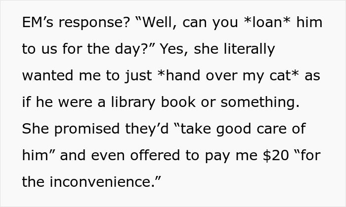 Mom Wants To Force Neighbor to Give Her Cat For Kid's B-Day Party Six Ways To Sunday, Drama Ensues Mom Wants To Force Neighbor to Give Her Cat For Kid's B-Day Party Six Ways To Sunday, Drama Ensues