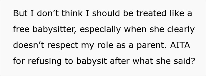 Widowed Dad Is Offended And Hurt By Sister’s Comment, Refuses To Babysit For Her Widowed Dad Is Offended And Hurt By Sister’s Comment, Refuses To Babysit For Her