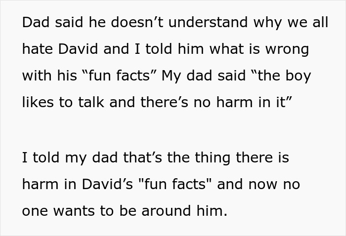 Brother Dominates Every Family Gathering With His ‘Fun Facts’, Gets Excluded From Wedding Brother Dominates Every Family Gathering With His ‘Fun Facts’, Gets Excluded From Wedding