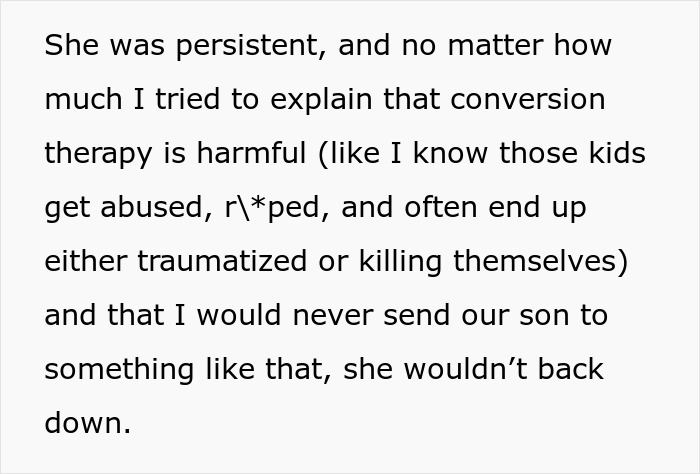 “I Want A Divorce ASAP”: Mom’s ‘Solution’ For Gay Son Stuns Husband, Violence Ensues “I Want A Divorce ASAP”: Mom’s ‘Solution’ For Gay Son Stuns Husband, Violence Ensues