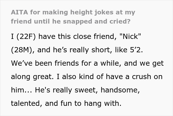 “It Felt Playful And Harmless”: Woman Bullies Her Crush, Thinks She’s Flirting Until He Cries “It Felt Playful And Harmless”: Woman Bullies Her Crush, Thinks She’s Flirting Until He Cries