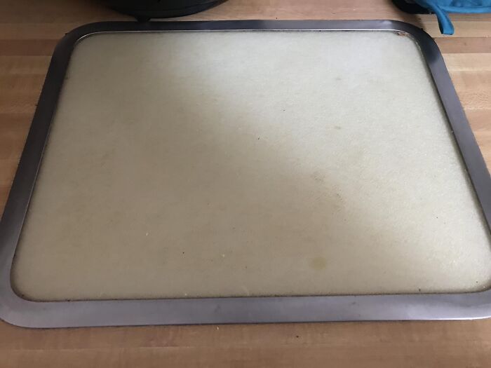 The Only Bad Thing About My New Place, This Built In Cutting Board Who On Earth Thought Of This