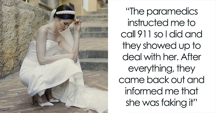 Bride Refuses To Forgive Brother’s GF After Seizure Stunt Hijacks Her Wedding