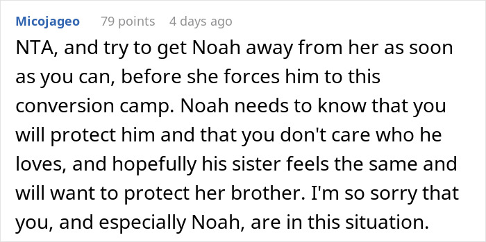 “I Want A Divorce ASAP”: Mom’s ‘Solution’ For Gay Son Stuns Husband, Violence Ensues “I Want A Divorce ASAP”: Mom’s ‘Solution’ For Gay Son Stuns Husband, Violence Ensues
