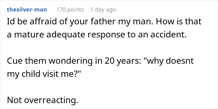 Reddit comment discussing a 20-year-old's room trashed by parents after losing his keys. Reddit comment discussing a 20-year-old's room trashed by parents after losing his keys.