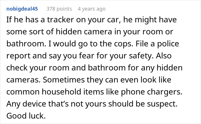 Woman Immediately Moves Out From Her Apartment When Mechanic Finds A GPS Tracker Under Her Car Woman Immediately Moves Out From Her Apartment When Mechanic Finds A GPS Tracker Under Her Car