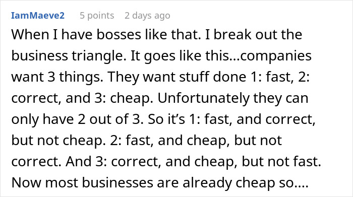 “Some Tasks Shouldn’t Be Rushed”: Employee Embarrasses Boss By Doing Exactly What She Asked For “Some Tasks Shouldn’t Be Rushed”: Employee Embarrasses Boss By Doing Exactly What She Asked For