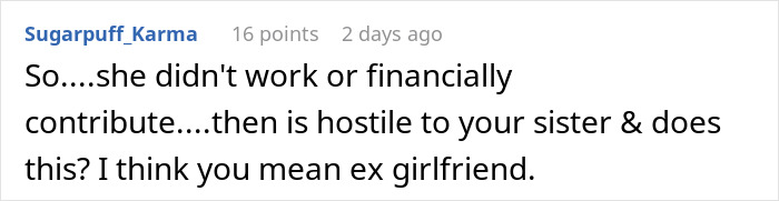 Person Confused Why GF Is So Upset He Took In His 11YO Sister, Kicks Her Out To Avoid More Drama Person Confused Why GF Is So Upset He Took In His 11YO Sister, Kicks Her Out To Avoid More Drama