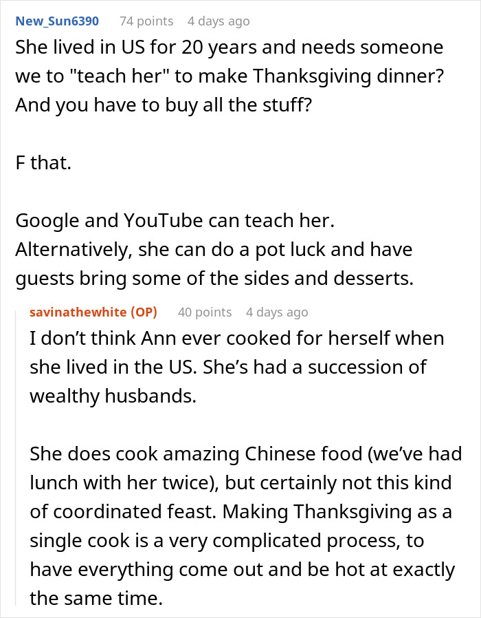 Woman Balks Out Of Thanksgiving After Friend’s Demands Turn “Toxic And Manipulative” Woman Balks Out Of Thanksgiving After Friend’s Demands Turn “Toxic And Manipulative”