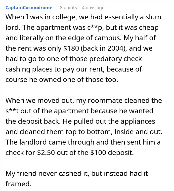 Landlord Left Fuming After Realizing His Scam Backfired: "I Almost Lost It Right There" Landlord Left Fuming After Realizing His Scam Backfired: "I Almost Lost It Right There"