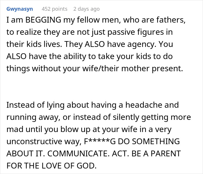 Husband Hates Wife's Parenting Methods, Considers Divorce After Teacher's Call Husband Hates Wife's Parenting Methods, Considers Divorce After Teacher's Call