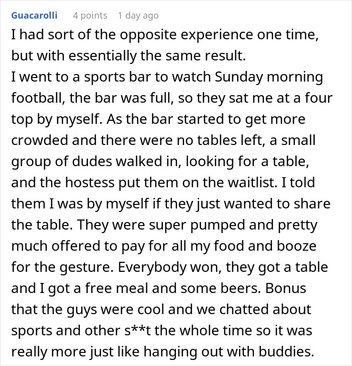 “7 Drinks, 3 Starters, And An Extra Main”: Guy Feasts As Table Thieves Unknowingly Pay His Bill “7 Drinks, 3 Starters, And An Extra Main”: Guy Feasts As Table Thieves Unknowingly Pay His Bill