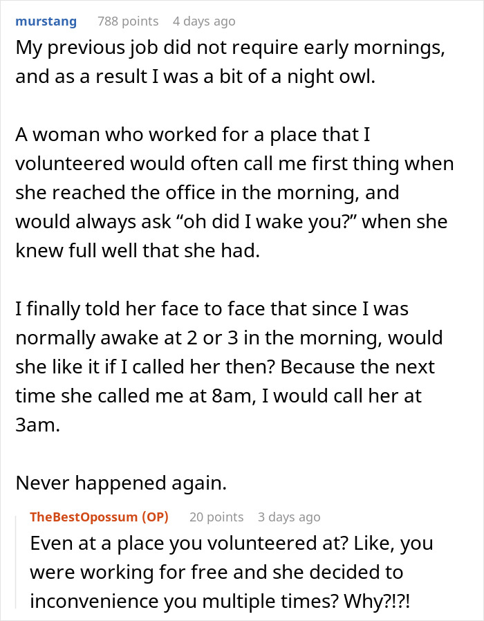 “I Know That It's Your Day Off, But”: Employee Teaches Boss To Never Bother Them On Days Off “I Know That It's Your Day Off, But”: Employee Teaches Boss To Never Bother Them On Days Off