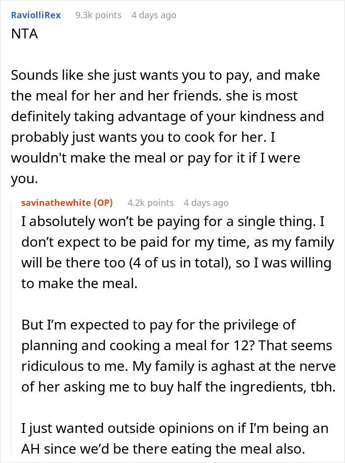 Woman Balks Out Of Thanksgiving After Friend’s Demands Turn “Toxic And Manipulative” Woman Balks Out Of Thanksgiving After Friend’s Demands Turn “Toxic And Manipulative”