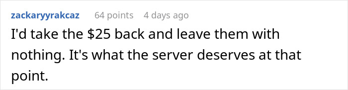 Diner Starts Debate After Waiter Rejects $25 Tip: “Tipping Culture Has Gotten Out Of Hand” Diner Starts Debate After Waiter Rejects $25 Tip: “Tipping Culture Has Gotten Out Of Hand”