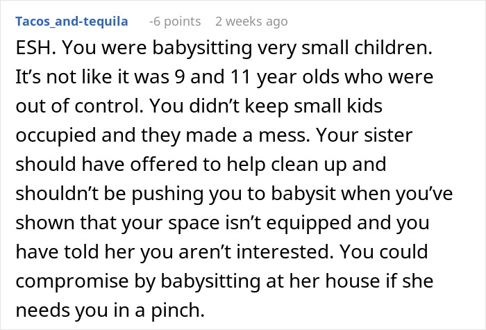 Kids Completely Wreck Aunt’s Apartment, Mom Gets Defensive When She Loses Her Free Babysitter Kids Completely Wreck Aunt’s Apartment, Mom Gets Defensive When She Loses Her Free Babysitter