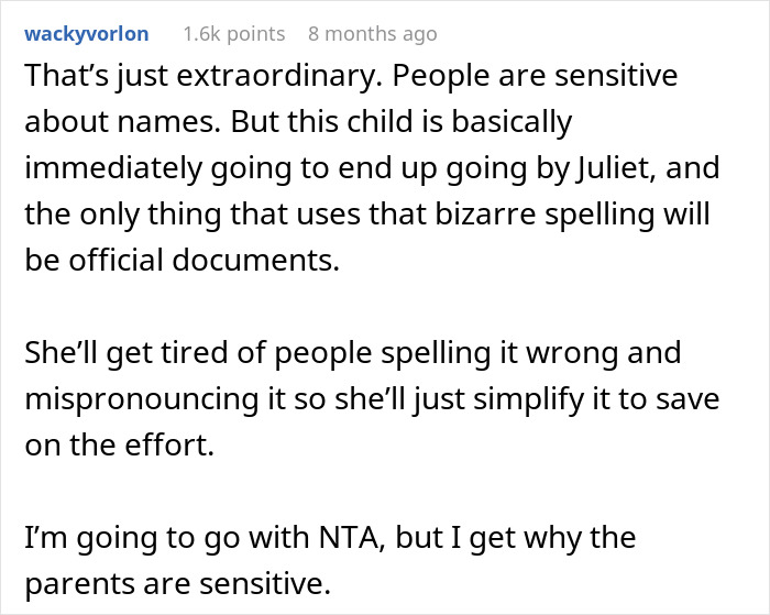 “I Thought The Spelling Was A Joke”: Parents Angry After Friend Gets Honest About Their Baby’s Name “I Thought The Spelling Was A Joke”: Parents Angry After Friend Gets Honest About Their Baby’s Name