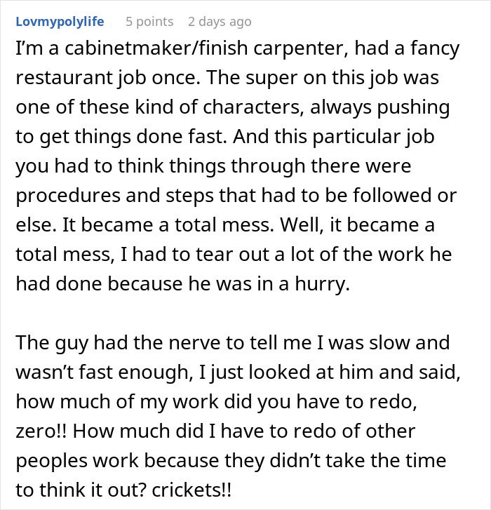 “Some Tasks Shouldn’t Be Rushed”: Employee Embarrasses Boss By Doing Exactly What She Asked For “Some Tasks Shouldn’t Be Rushed”: Employee Embarrasses Boss By Doing Exactly What She Asked For