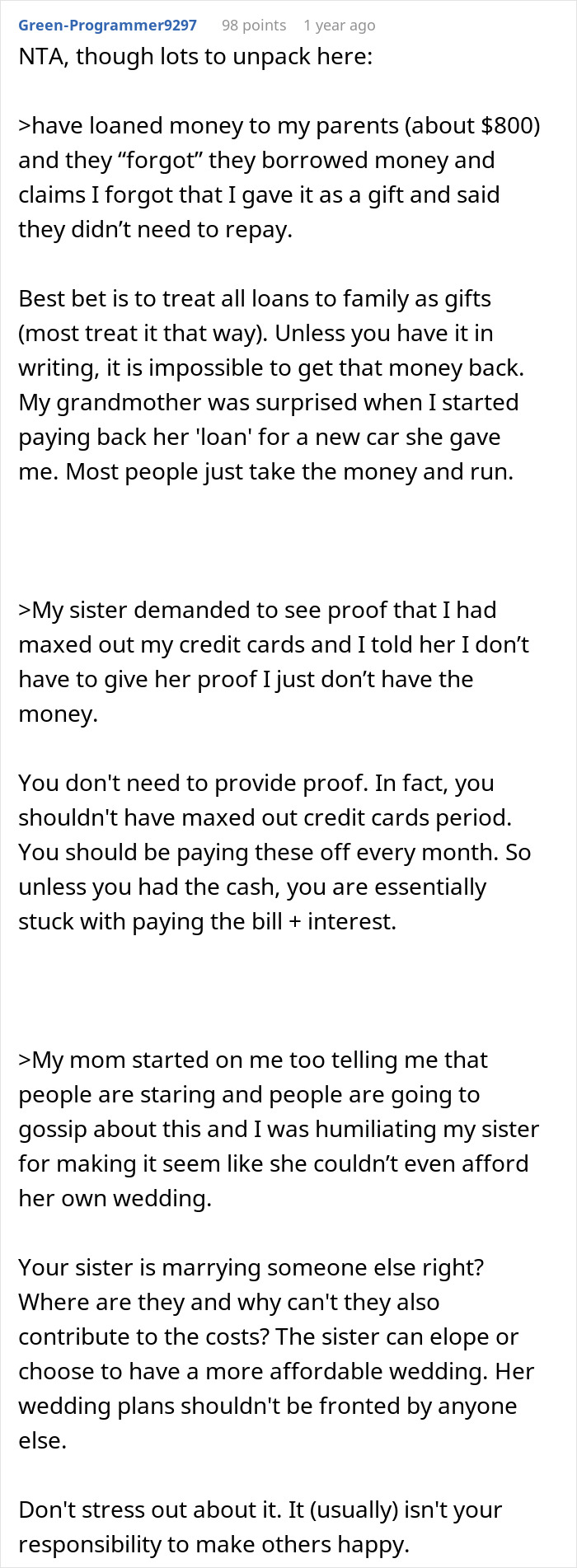 Woman Escapes Poverty Unlike Her Family, They’re Upset She Won’t Share Money With Them Woman Escapes Poverty Unlike Her Family, They’re Upset She Won’t Share Money With Them