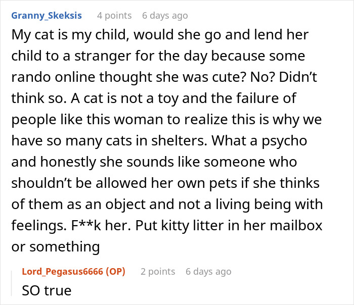 Mom Wants To Force Neighbor to Give Her Cat For Kid's B-Day Party Six Ways To Sunday, Drama Ensues Mom Wants To Force Neighbor to Give Her Cat For Kid's B-Day Party Six Ways To Sunday, Drama Ensues