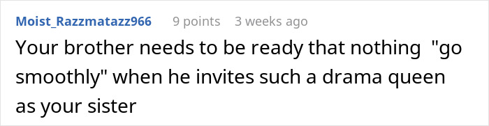 Mom Refuses To Accommodate Anti-Vax Sister’s Kids By Excluding Her Own “Sick” Son From Wedding Mom Refuses To Accommodate Anti-Vax Sister’s Kids By Excluding Her Own “Sick” Son From Wedding