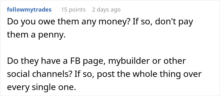 Contractors Drink Customer’s Expensive Wine And Have Party Fights In His Home While He’s Away Contractors Drink Customer’s Expensive Wine And Have Party Fights In His Home While He’s Away