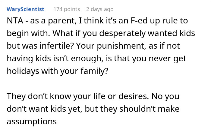 Mom Wants Coworker To Cover Her On Holiday Because She Doesn’t Have Kids, Gets A Reality Check Mom Wants Coworker To Cover Her On Holiday Because She Doesn’t Have Kids, Gets A Reality Check