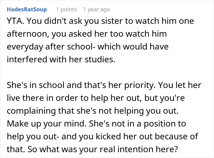 Woman Loses It At Sister When She Can’t Do A Favor After Living With Her For Free, Kicks Her Out Woman Loses It At Sister When She Can’t Do A Favor After Living With Her For Free, Kicks Her Out