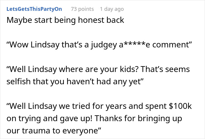 Text exchange discussing honesty and rudeness, with a focus on personal comments causing drama. Text exchange discussing honesty and rudeness, with a focus on personal comments causing drama.