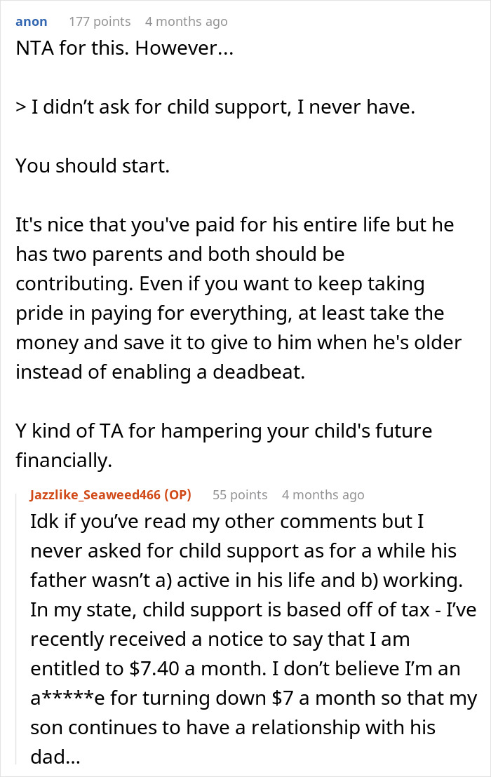 Stepmom Asks To Be Paid $100 A Night For When Fiancé's Son Is At Theirs, Gets A Reality Check Stepmom Asks To Be Paid $100 A Night For When Fiancé's Son Is At Theirs, Gets A Reality Check
