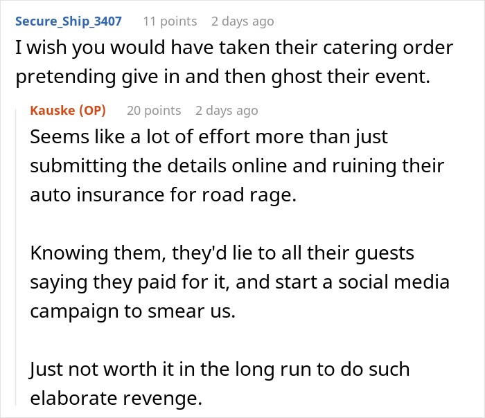 Entitled Couple’s Plan To Scam Catering Company Goes Horribly Wrong Entitled Couple’s Plan To Scam Catering Company Goes Horribly Wrong