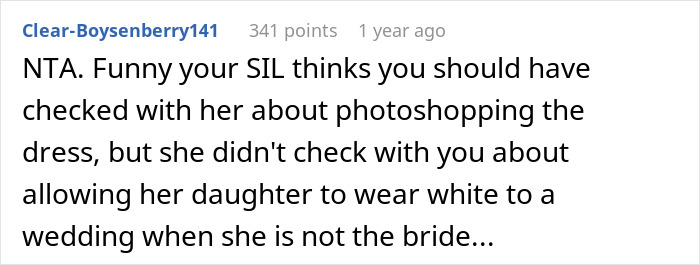“My Niece Was Ugly”: Teen Wears White To Aunt’s Wedding, Ends Up Photoshopped In The Pictures “My Niece Was Ugly”: Teen Wears White To Aunt’s Wedding, Ends Up Photoshopped In The Pictures