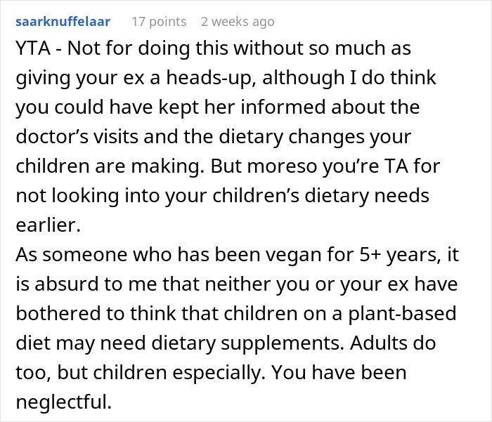Dad Adds Meat To Vegan Kids’ Diets On Doctor’s Advice, Sparks Custody Battle With Furious Ex Dad Adds Meat To Vegan Kids’ Diets On Doctor’s Advice, Sparks Custody Battle With Furious Ex