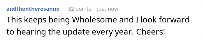 Comment expressing joy over accidental SMS friendship celebrating Thanksgiving. Comment expressing joy over accidental SMS friendship celebrating Thanksgiving.