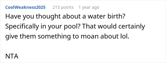 Husband Laughs After Neighbor Asks His Pregnant Wife To Cover Up While Swimming In Her Own Pool Husband Laughs After Neighbor Asks His Pregnant Wife To Cover Up While Swimming In Her Own Pool