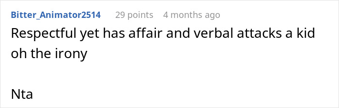 Teen Finally Explodes At Dad’s Mistress Turned Wife For Forcing Him To Join Her “Happy” Family Teen Finally Explodes At Dad’s Mistress Turned Wife For Forcing Him To Join Her “Happy” Family