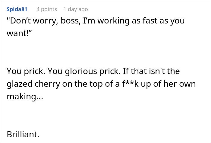 “Some Tasks Shouldn’t Be Rushed”: Employee Embarrasses Boss By Doing Exactly What She Asked For “Some Tasks Shouldn’t Be Rushed”: Employee Embarrasses Boss By Doing Exactly What She Asked For