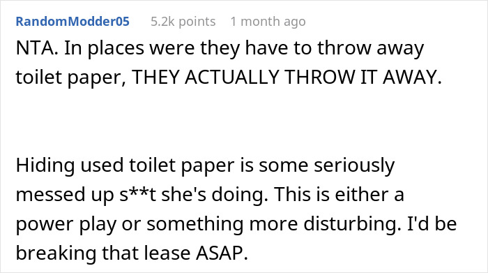 Woman Discovers Roommate’s “Gross” Habit, Gets Accused Of Disrespecting Her Culture Woman Discovers Roommate’s “Gross” Habit, Gets Accused Of Disrespecting Her Culture