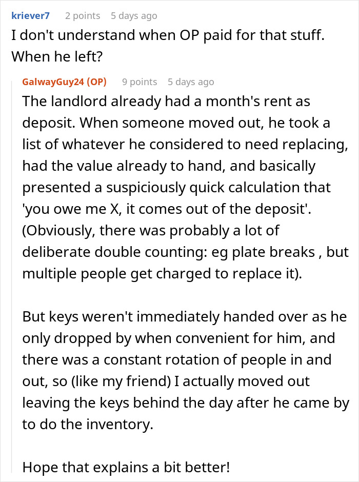 Landlord Left Fuming After Realizing His Scam Backfired: "I Almost Lost It Right There" Landlord Left Fuming After Realizing His Scam Backfired: "I Almost Lost It Right There"