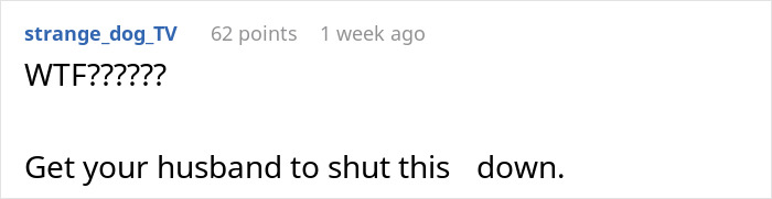 Comment reacting to a mother-in-law's unusual plan for a sister-in-law to carry a future baby. Comment reacting to a mother-in-law's unusual plan for a sister-in-law to carry a future baby.