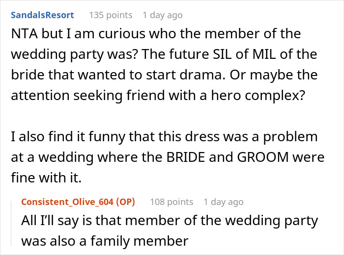 “Incredibly Embarrassed”: Woman’s Dress Changes Color At The Wedding, Is Told To Get Out “Incredibly Embarrassed”: Woman’s Dress Changes Color At The Wedding, Is Told To Get Out