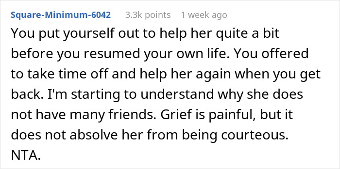 Woman Expects Her SIL To Pause Her Life As Her Mom Died, Can’t Believe She’s Going To A Concert Woman Expects Her SIL To Pause Her Life As Her Mom Died, Can’t Believe She’s Going To A Concert