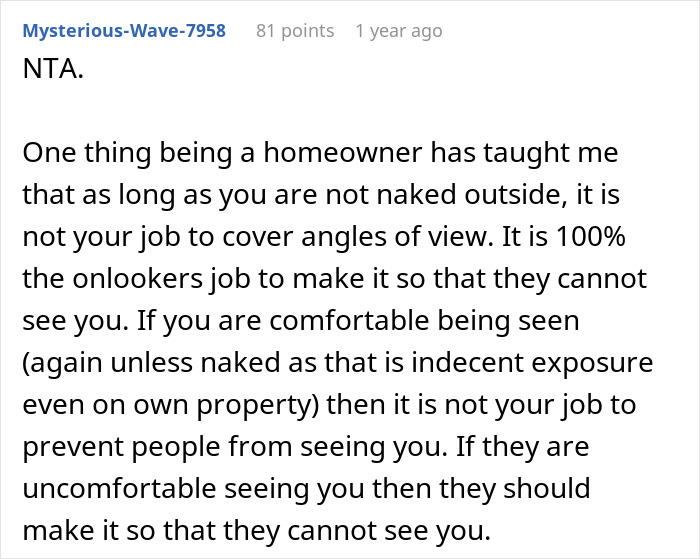 Husband Laughs After Neighbor Asks His Pregnant Wife To Cover Up While Swimming In Her Own Pool Husband Laughs After Neighbor Asks His Pregnant Wife To Cover Up While Swimming In Her Own Pool