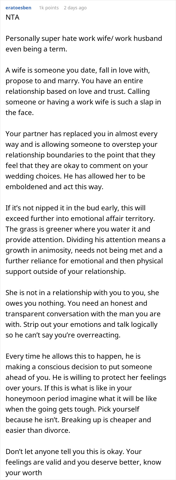 “I Wanted To Scream”: Bride Is Sick Of Fiancé’s “Work Wife” Interfering With Their Relationship “I Wanted To Scream”: Bride Is Sick Of Fiancé’s “Work Wife” Interfering With Their Relationship